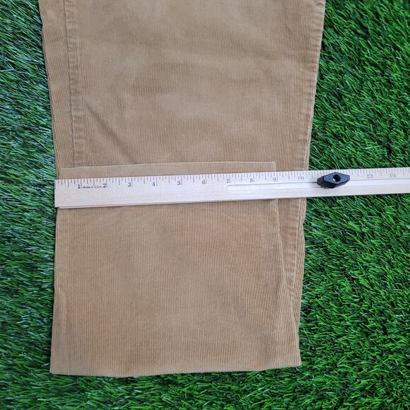 Vintage 90s Polo Ralph Lauren Corduroy Pants Mens 38x31 Baggy Straight Fit - Picture 10 of 12